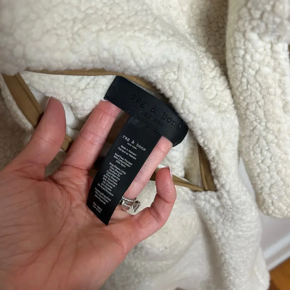 RAG & BONE M42 Military Reverisble Sherpa Long Line Utilitarian Parka - Picture 11 of 15